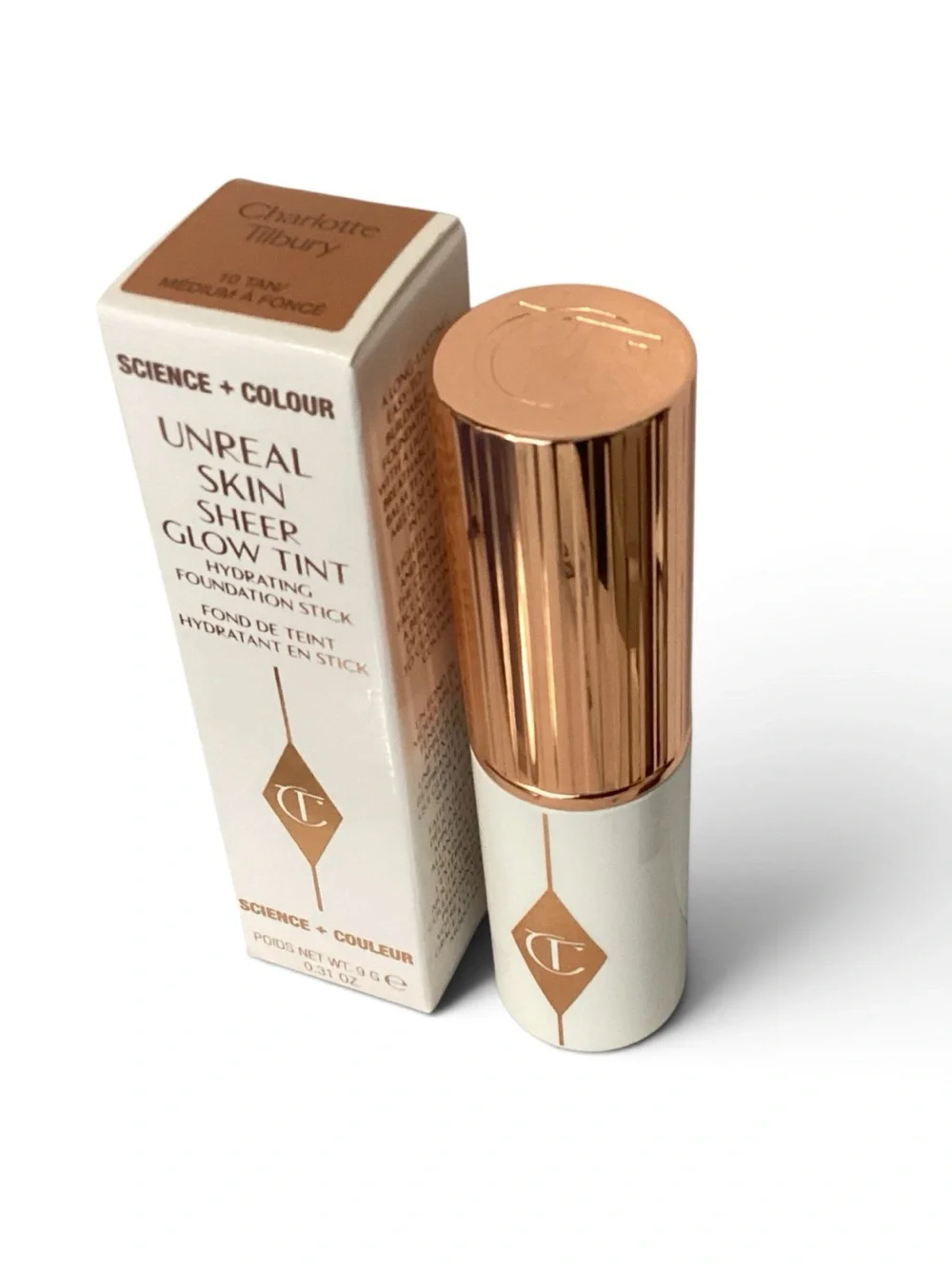 Fall Glow Charlotte Tilbury Unreal Skin Glow Sheer Hydrating Tint 10 Medium Tan